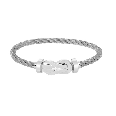 [Amore Jewels]CHANCE LARGE 8 FIGURE BUCKLE NO DIAMOND BRACELET SILVER