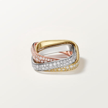 [Amore Jewels]TRINITY 3.5MM CUSHION RING COLLECTION
