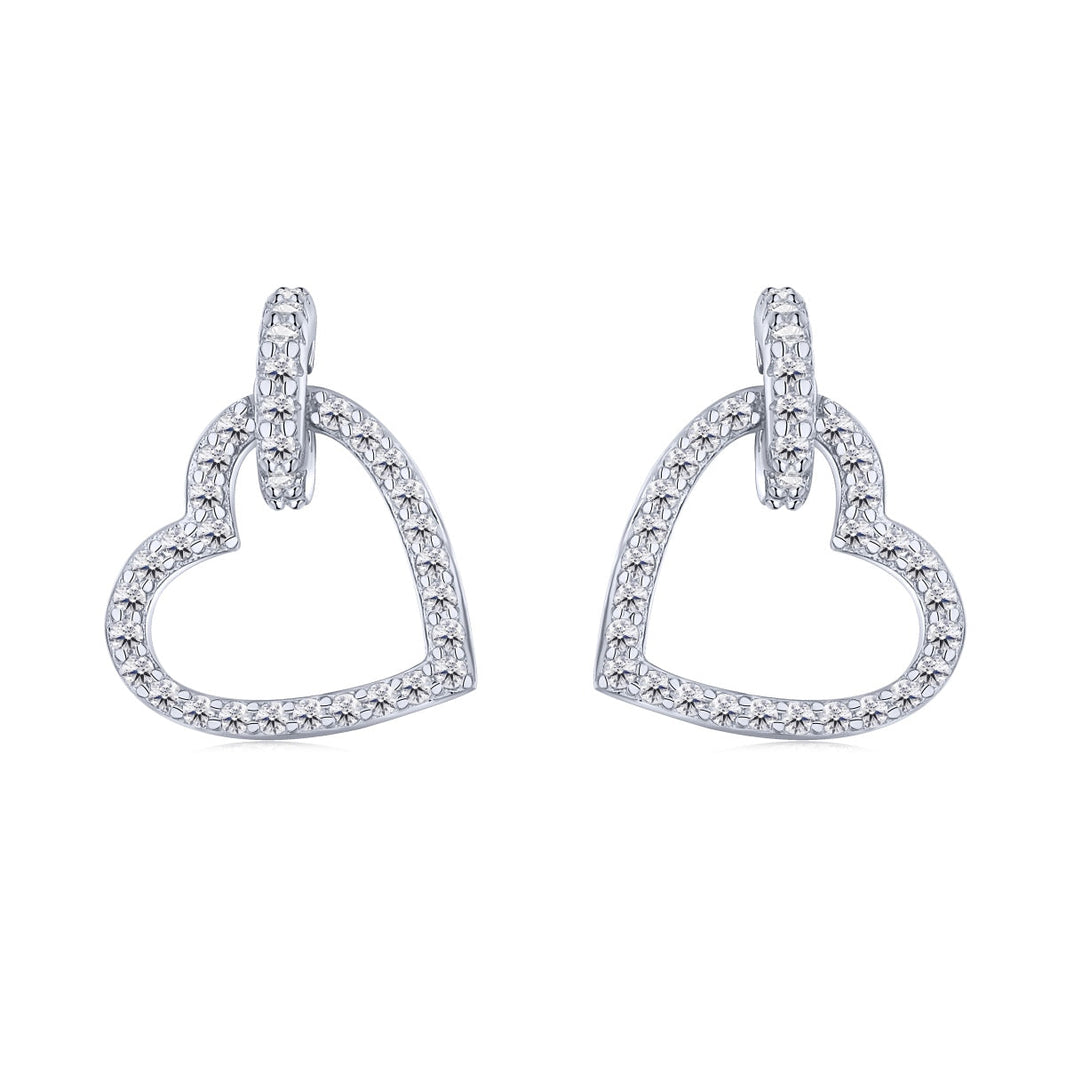 [Amore Jewels]Dainty Heart Shape Earrings