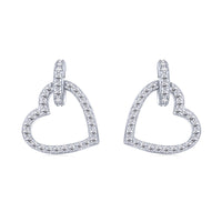 [Amore Jewels]Dainty Heart Shape Earrings