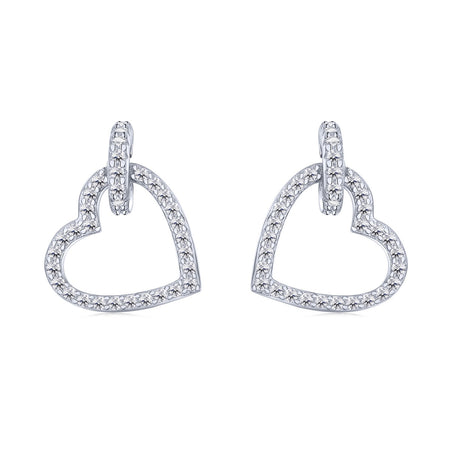 [Amore Jewels]Dainty Heart Shape Earrings
