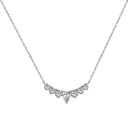 [Amore Jewels]Dainty Colorful Heart Necklace