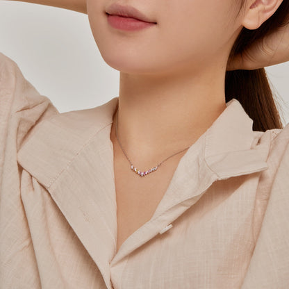 [Amore Jewels]Dazzling Rainbow Necklace