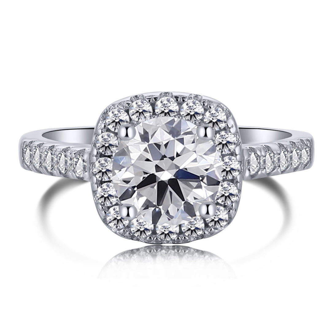 [Amore Jewels]Dazzling Resplendent Round Cut Wedding Ring