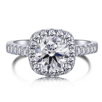 [Amore Jewels]Dazzling Resplendent Round Cut Wedding Ring