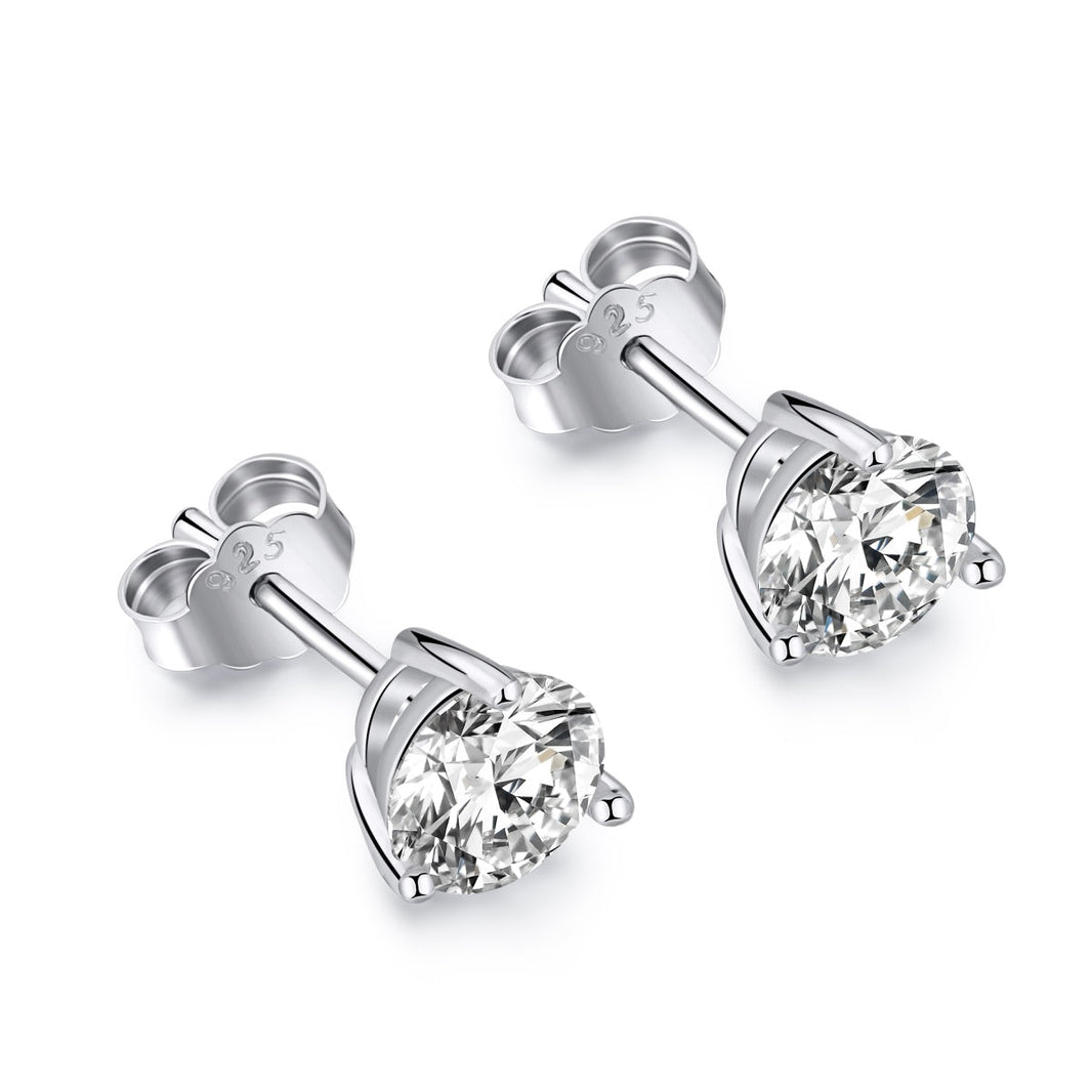[Amore Jewels]Dainty Round Shape Earrings