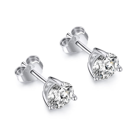 [Amore Jewels]Dainty Round Shape Earrings