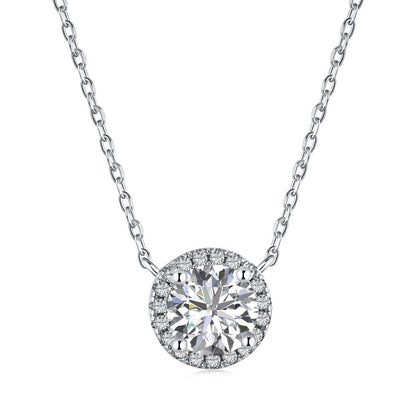 [Amore Jewels]Luxurious Round Cut Necklace
