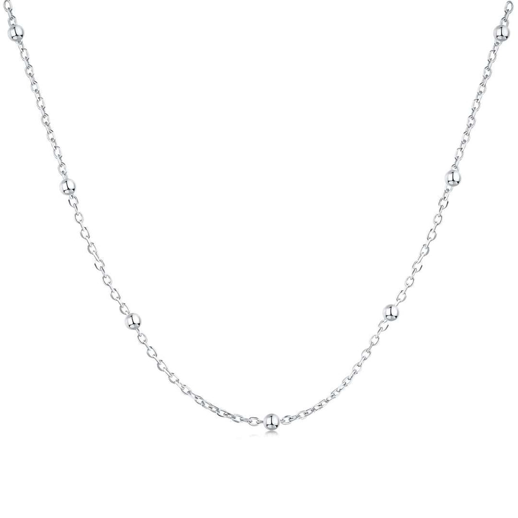 [Amore Jewels]Small Bead Clavicle Chain Simple Necklace