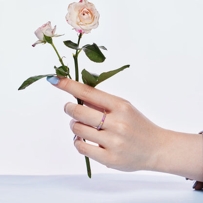[Amore Jewels]Dazzling Resplendent Round Cut Party Ring