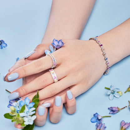 [Amore Jewels]Radiant Water Drop Shape Daily Bracelet