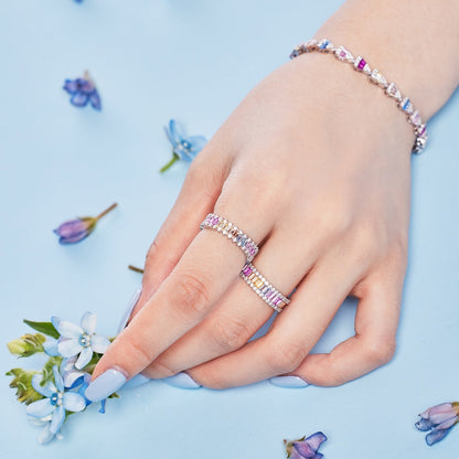 [Amore Jewels]Radiant Water Drop Shape Daily Bracelet