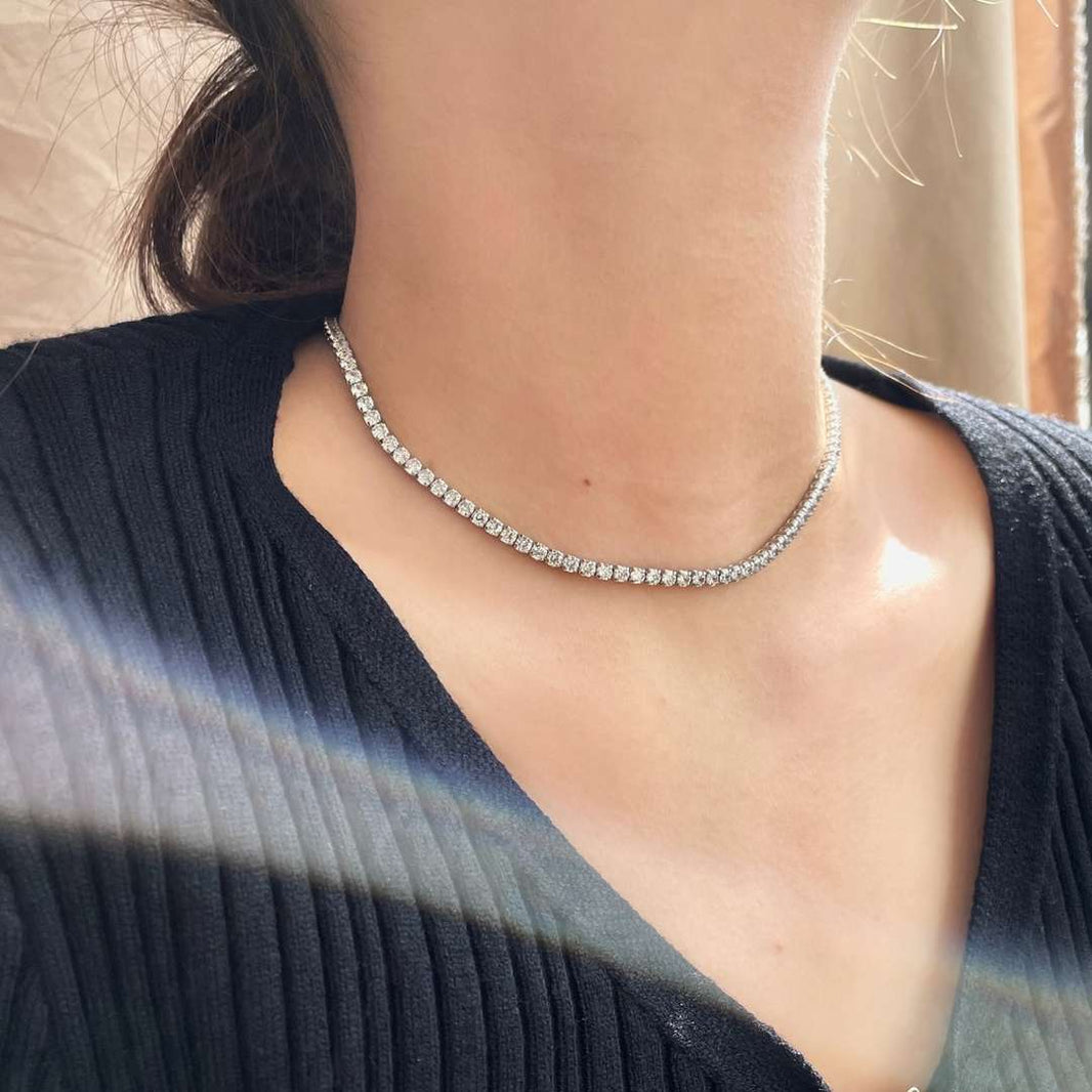 [Amore Jewels]Elegant Tennis Chain Necklace
