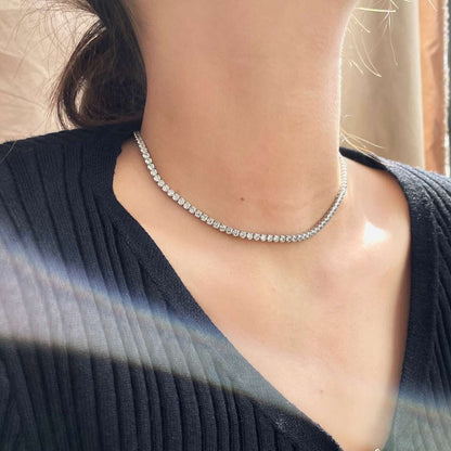 [Amore Jewels]Elegant Tennis Chain Necklace