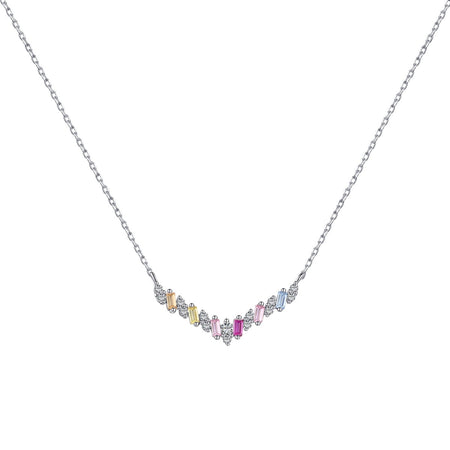 [Amore Jewels]Dazzling Rainbow Necklace