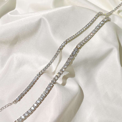 [Amore Jewels]Elegant Tennis Chain Necklace