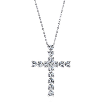 [Amore Jewels]Radiant Cross Shape Necklace