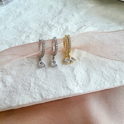 [Amore Jewels]Luxurious Geometric Drop Earrings