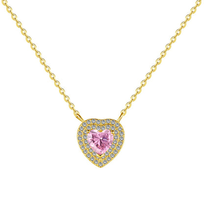 [Amore Jewels]Exquisite Heart Shape Necklace