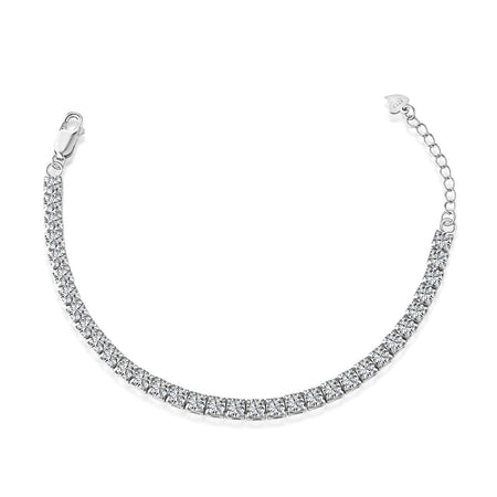 [Amore Jewels]Sparkling Radiant Princess Cut Tennis Bracelet