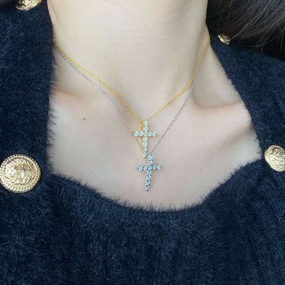 [Amore Jewels]Unique Cross Shape Necklace