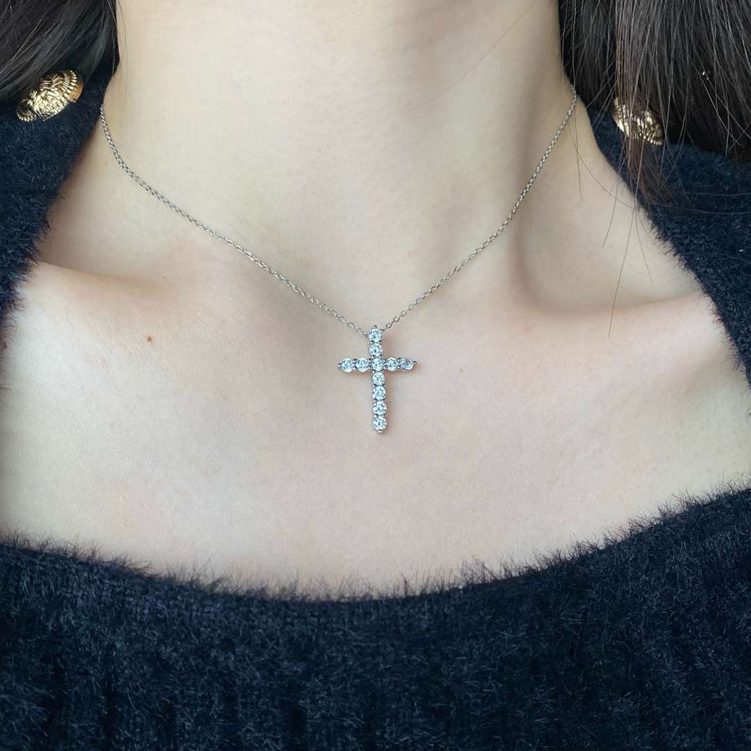 [Amore Jewels]Unique Cross Shape Necklace