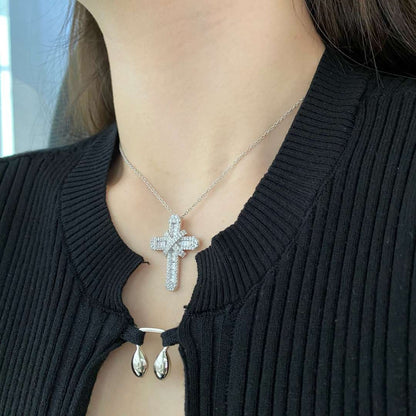 [Amore Jewels]Gypsophila With Dimonds Necklace