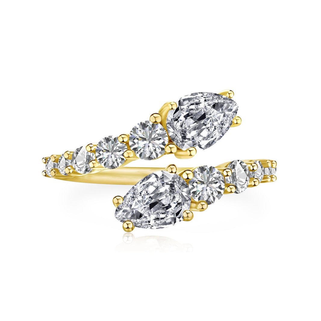 [Amore Jewels]Delicate Lively Snake Shape Daily Ring