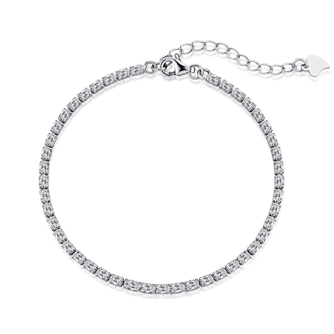 [Amore Jewels]Elegant Emerald Cut Daily Bracelet