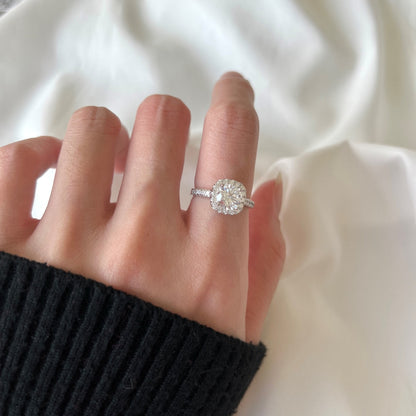 [Amore Jewels]Dazzling Resplendent Round Cut Wedding Ring