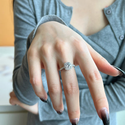 [Amore Jewels]Dazzling Resplendent Round Cut Wedding Ring