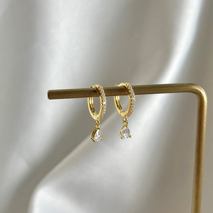 [Amore Jewels]Luxurious Geometric Drop Earrings