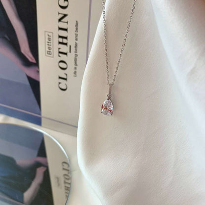 [Amore Jewels]Delicate Water Drop Shape Fashion Necklace