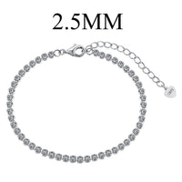 [Amore Jewels]Dazzling Sparkling Round Cut Daily Bracelet