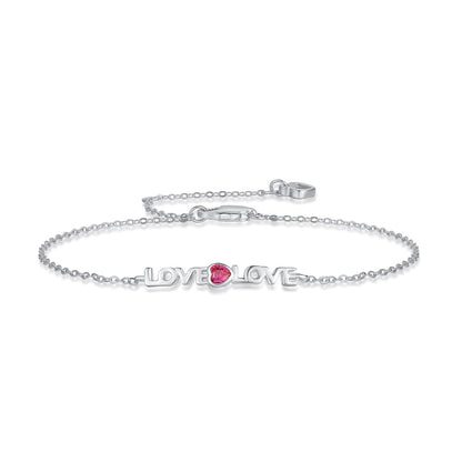 [Amore Jewels]Romantic Heart Shape Lover Bracelet