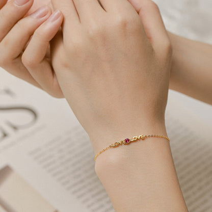 [Amore Jewels]Romantic Heart Shape Lover Bracelet