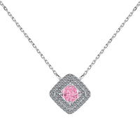 [Amore Jewels]Sparkling Asscher Cut Necklace
