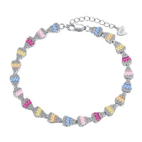 [Amore Jewels]Radiant Water Drop Shape Daily Bracelet