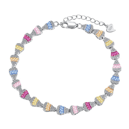 [Amore Jewels]Radiant Water Drop Shape Daily Bracelet