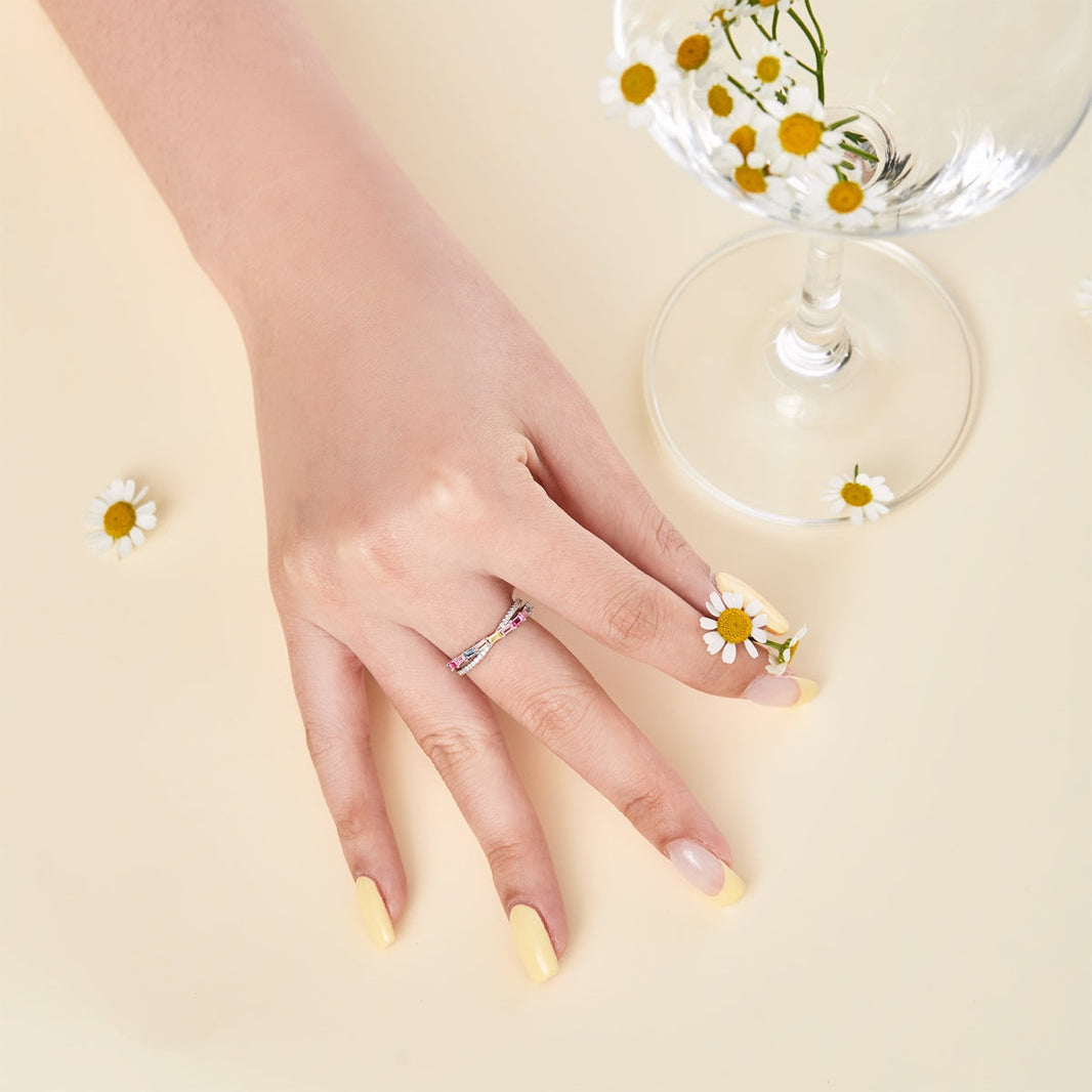 [Amore Jewels]Energetic Elegant Radiant Cut Party Ring