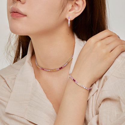 [Amore Jewels]Unique Round Cut Daily Earrings