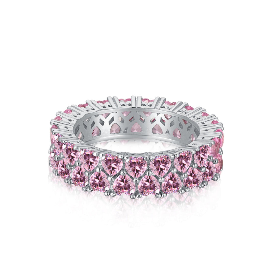[Amore Jewels]Sparkling Full Heart Ring