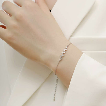 [Amore Jewels]Elegant Wheat Leaves Shape Bracelet