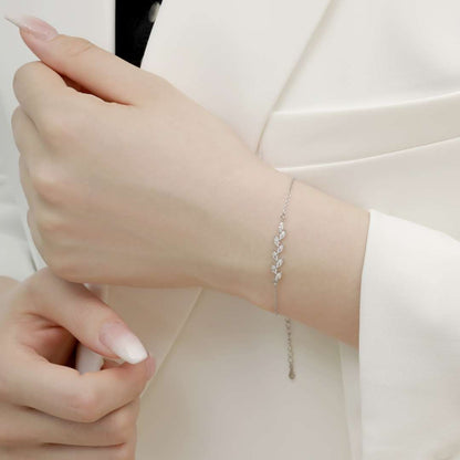[Amore Jewels]Elegant Wheat Leaves Shape Bracelet