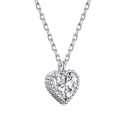 [Amore Jewels]Ornate Heart Shape Necklace
