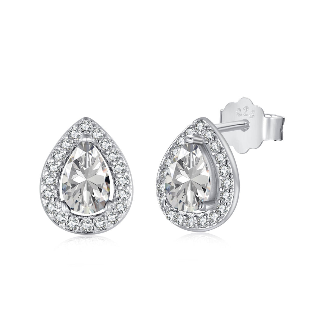 [Amore Jewels]Luxurious Water Drop Shape Earrings
