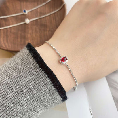 [Amore Jewels]Exquisite Oval Shape Bracelet