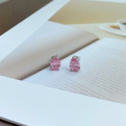 [Amore Jewels]Ornate Water Drop Shape Earrings
