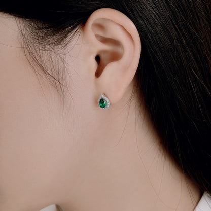 [Amore Jewels]Luxurious Water Drop Shape Earrings