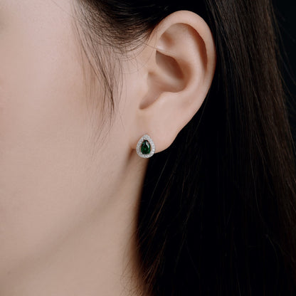 [Amore Jewels]Luxurious Water Drop Shape Earrings